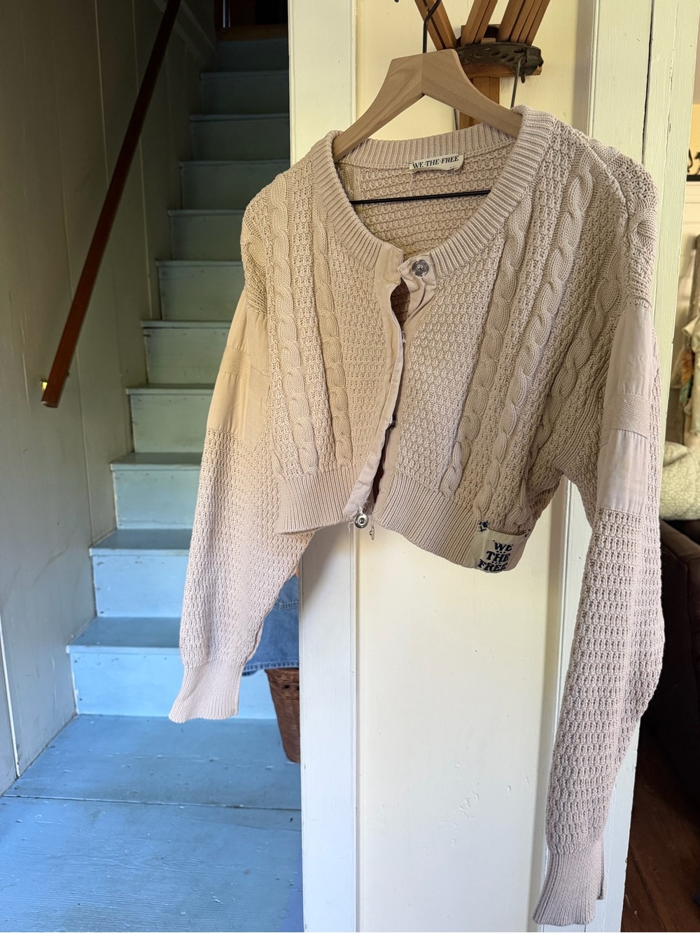 WE THE FREE Cropped Sweater & Knitted American Eagle Dress BUNDLE